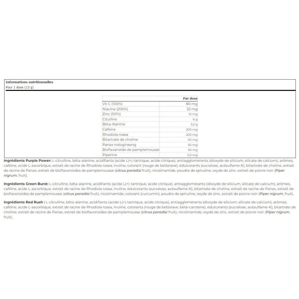 No-Xplode (650g)-Green Burst-Preworkout-Bsn - 2
