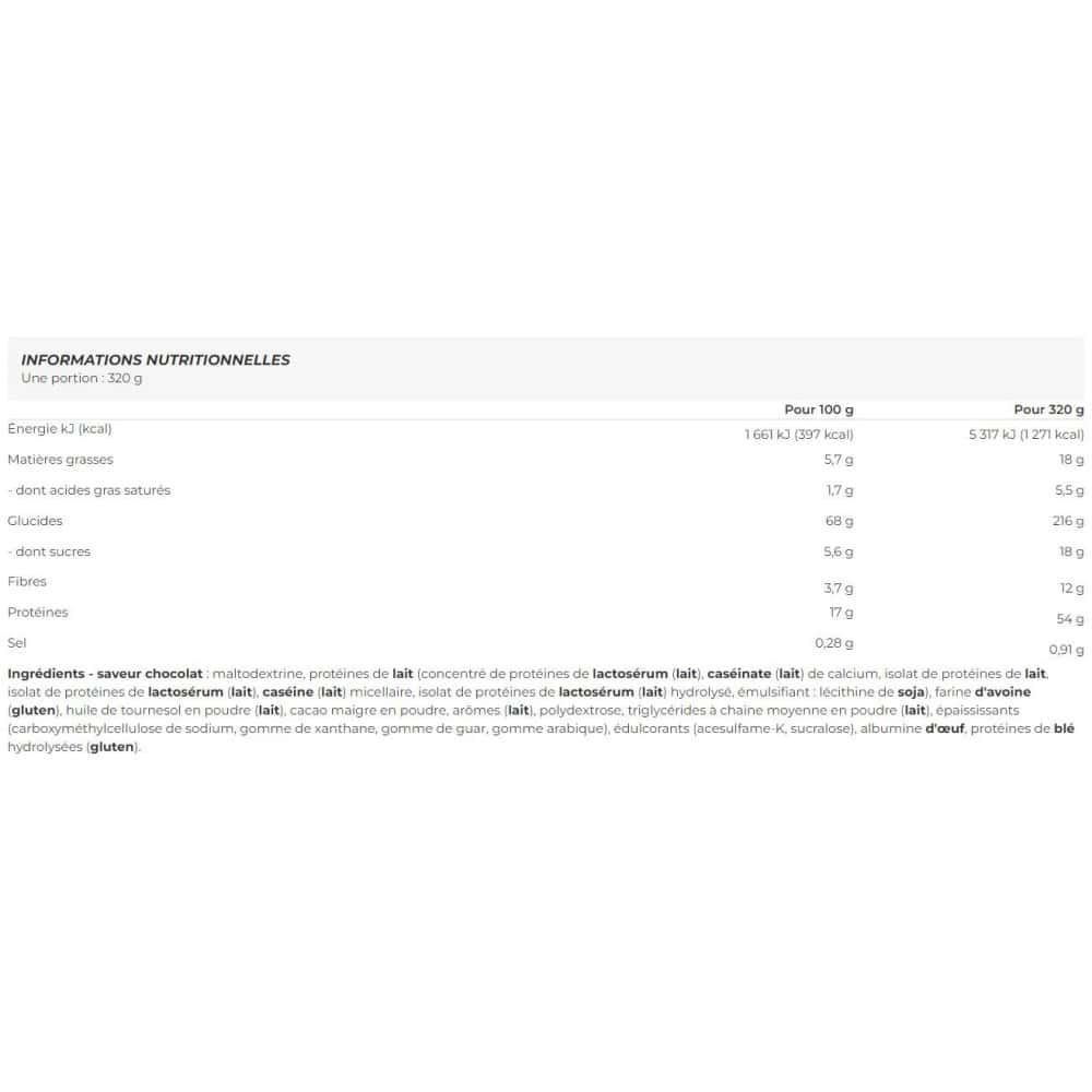 True Mass 1200 (4,8kg)-Chocolat-Gainers-Bsn - 2
