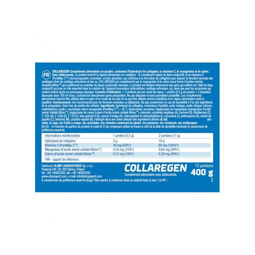 Collaregen (400g)-Orange-Collag�ne-Olimp Sport Nutrition - 2