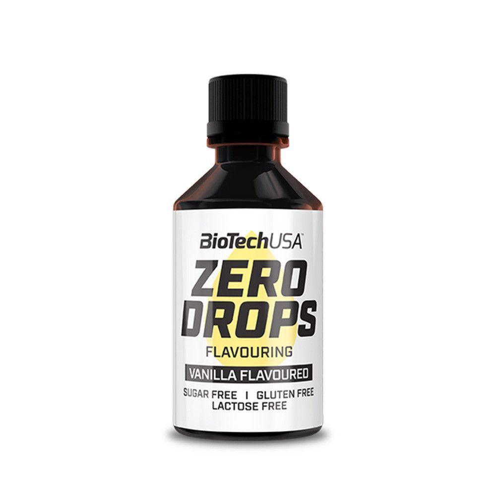 Zero Drops (50ml)-Vanille-Ar�mes Et �dulcorants-Biotech Usa