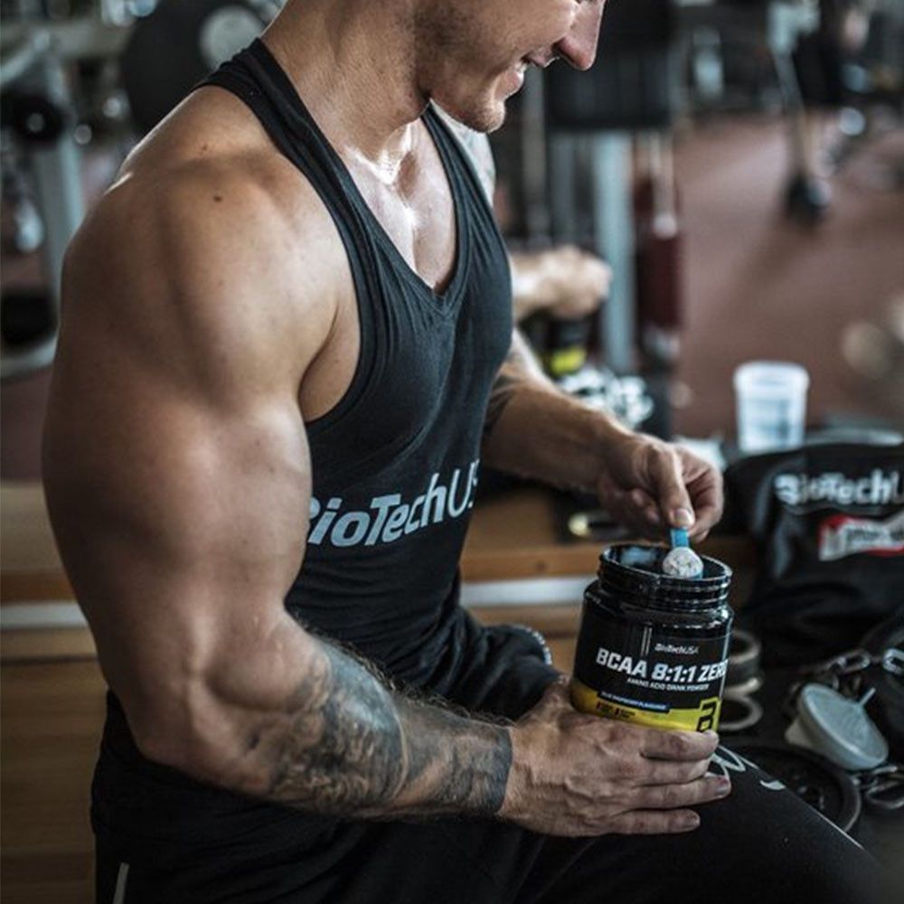 Bcaa 8:1:1 Zero (250g)-Ice Tea P�che-Bcaa-Biotech Usa - 2