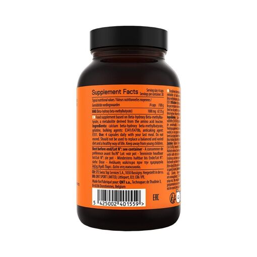 Hmb 250mg (120 Caps)-Hmb-Qnt - 3