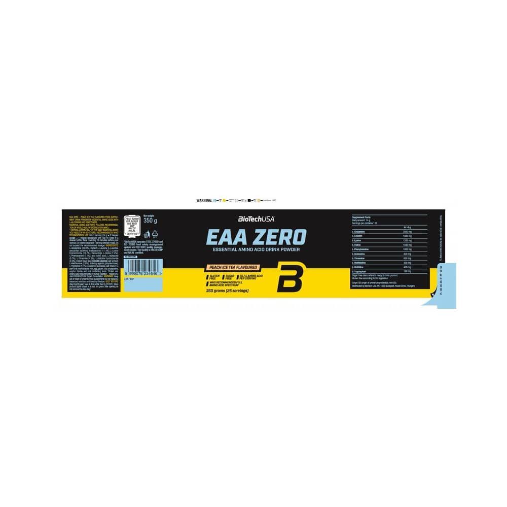 Eaa Zero (350g)-Ice Tea P�che-Eaa-Biotech Usa - 3
