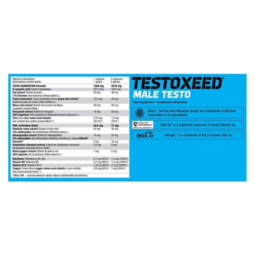 Testoxeed (120 Caps)-Boosters De Testost�rone-Olimp Sport Nutrition - 3