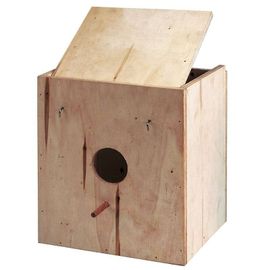 2 X Cage À Oiseaux En Bois. 25x15x15 Cm