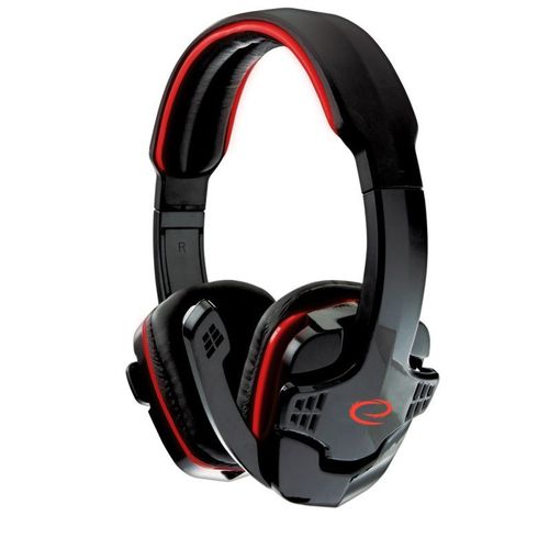 Esperanza *CASQUE ST?R?O AVEC MICROPHONE POUR (NC, Filaire), ?couteurs, Noir