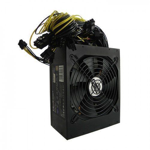 Qoltec 50147 Qoltec ATX Power Supply 1600W 80 Plus Gold Bitcoin Miner, Alimentation PC