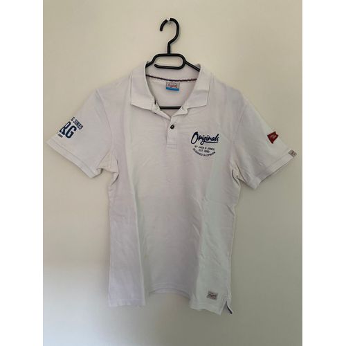 Polo Blanc Jack & Jones Taille M