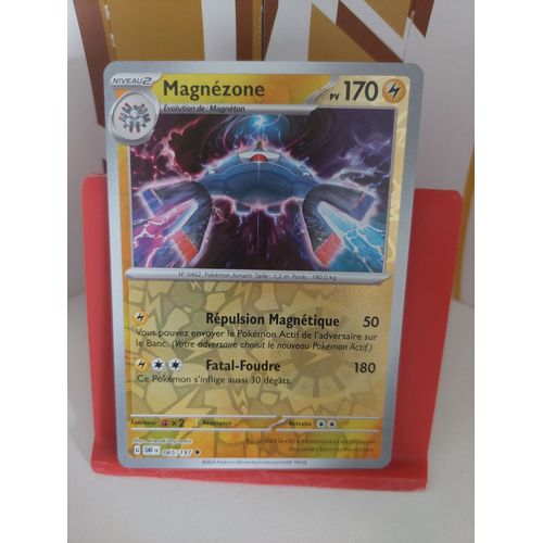 Carte Pokemon Magnézone 065/197 Reverse Flammes Obsidiennes