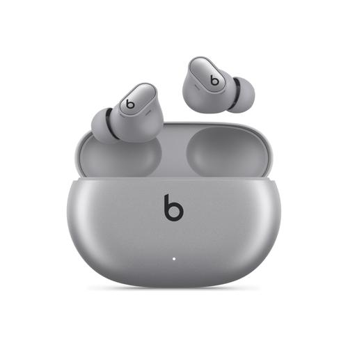 Beats Studio Buds + - Écouteurs sans fil avec micro - intra-auriculaire - Bluetooth - Suppresseur de bruit actif - Argent cosmique