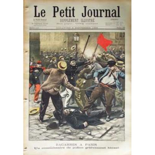 Petit Journal Supplement Illustre (Le) N° 459 Du 03/09/1899