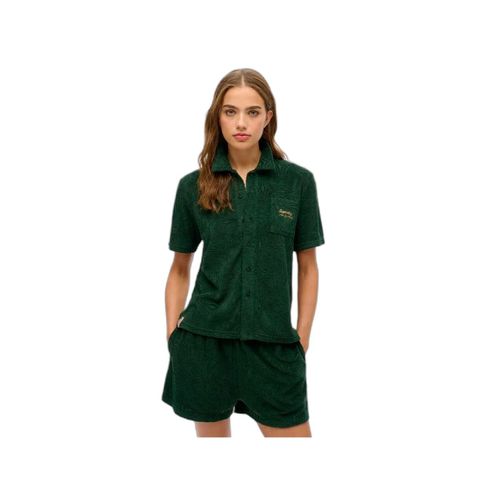 Chemise Superdry Country Club Femme Vert