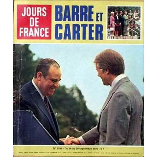 Jours De France N° 1189 Du 24/09/1977