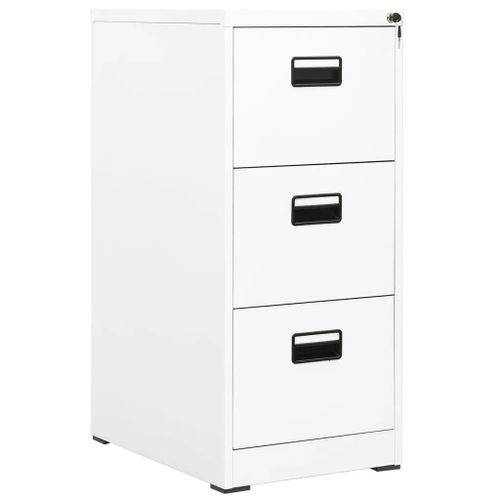 Classeur Blanc 46x62x102,5 Cm Acier