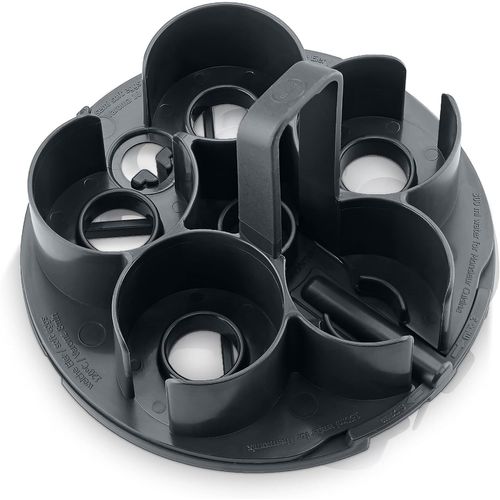 GOTHICANA BY EMPEggpro (Incl. Support) \U2022 Accessoire Porte-?ufs Pour Thermomix Tm6, Tm5, Tm31 \U2022 Porte-?ufs Pour Cuire Jusqu'À 5 ?ufs (Taille S-L) \U2022 Accessoire Pour Cuire Des ?ufs
