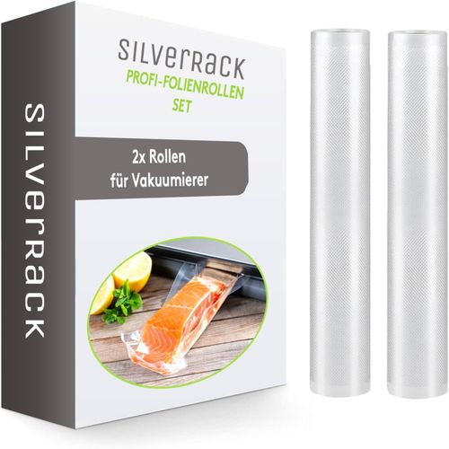 GOTHICANA BY EMPRouleaux Sous Vide Pour Scelleuse Sous Vide [2 Rouleaux] En (20X600 Cm) - Rouleaux Sous Vide En Feuille Pour Machines De Scellage Sous Vide - Rouleaux Pour Scelleuses Sous Vide