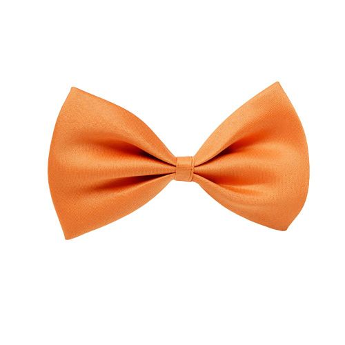 Cravate Réglable De Couleur Unie Pour Bébés Et Enfants, N?Ud Papillon, Accessoires De Photographie De Fête-Orange