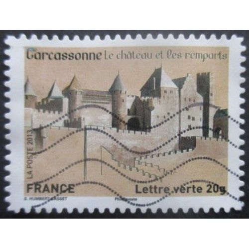 France Autoadhésif N°870 Chateau De Carcassonne Oblitéré