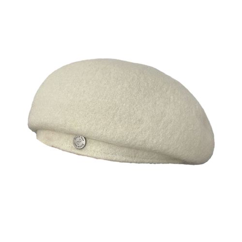 Béret Pour Femme, Couleur Unie, Épais, Chaud, Doux, Antidérapant, Léger, Décoratif, Sans Bords, Chapeau De Peintre Vintage, Casquette D'hiver, Automne Et Hiver-Beige