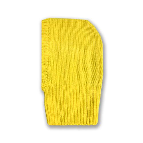 Cagoule D'hiver Pour Femme, Chapeau Épais Et Chaud Tricoté, Haute Élasticité, Coupe-Vent, Couvre-Chef De Cyclisme Réglable, Protection Complète, Voyage En Plein Air, Casquette De Ski Par Temps Froid-Jaune