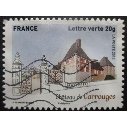 France Autoadhésif N°871 Chateau De Carrouges Oblitéré