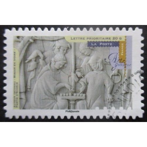 France Autoadhésif N°879 Art Gothique Oblitéré