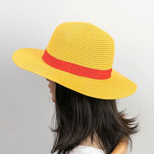 Hommes Chapeau Japonais Stable Anime Dessin Animé Cosplay Protection Solaire Casquette De Paille Chapeaux-Un