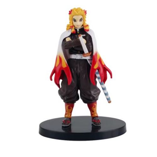 Demon Slayer Anime Pvc Action Figure - Kyoujurou - 14-16 Cm