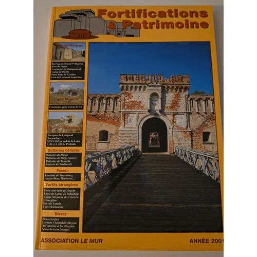 Fortifications & Patrimoine Année 2001
