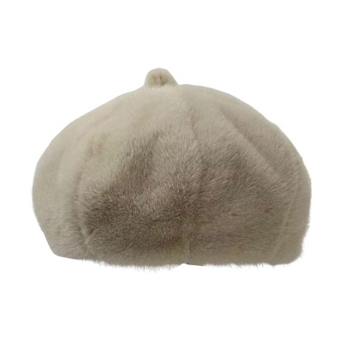 Béret D'hiver Pour Femmes, Style Français, Couleur Pure, Garde Au Chaud, Usage Quotidien, Photographie, Casquette Octogonale, Fêtes, Voyage, Noël, Anniversaire, Nouvel An-Abricot