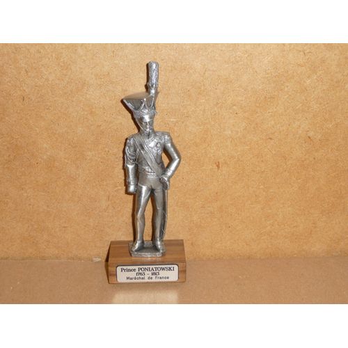 Figurine Prince Poniatowski. 1763 - 1813. Maréchal De France. Les Etains Du Prince