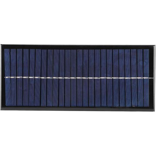 2.5W 12V polycristallin silicium panneau solaire colle cellule solaire chargeur de batterie Mini petit module de panneau solaire 213x92mm / 8.4x3.6in