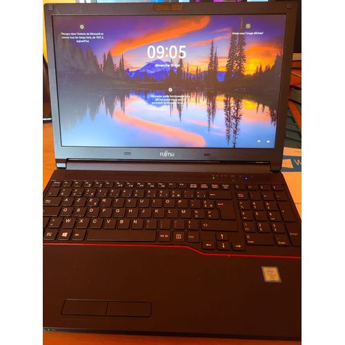 Fujitsu Lifebook E556 - 15.6" Intel Core i5 - 2.4 Ghz - Ram 8 Go - SSD 128 Go