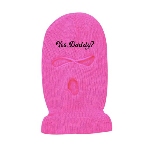 Automne Hiver Cyclisme Cagoule Tricoté Haute Élasticité Unisexe Couleur Unie Personnes Introverties Moto Coupe-Vent Protection Complète Du Visage Chapeau Chaud En Plein Air Performance Prop Cap-Rose Rouge
