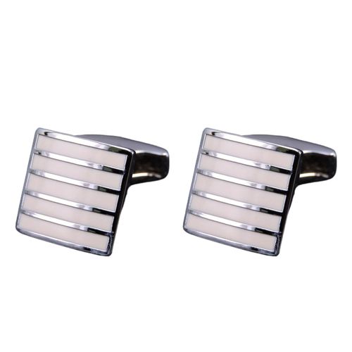 1 Paire De Boutons De Manchette De Chemise, Haute Durabilité, Surface Polie En Cuivre Pour Hommes D'affaires, Bouton De Manchette, Décor De Vêtement, Cadeau D'anniversaire-6