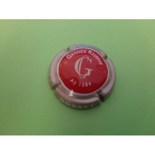 Superbe Capsule Champagne Gosset Grande Reserve !