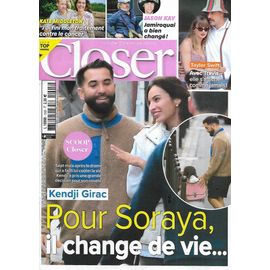 Closer N°1005 13/09/2024 Kendji Girac/ Kate Middleton/ Taylor Swift/ Jason Key/ Katy Perry & Orlando Bloom/ Matthieu Lartot/ Viols De Mazan/ Lucky Love