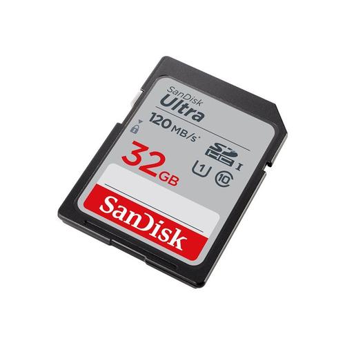 SanDisk Ultra - Carte mémoire flash - 32 Go - UHS-I U1 / Class10 - Sdhc UHS-I