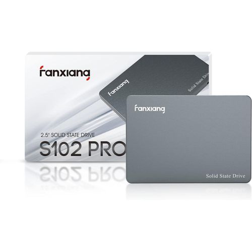 ytseazn-S102 Pro Ssd Interne 500Go Ssd Disque 2,5"",Sata Iii 6 Gb/S,Jusqu'À 560Mo/S,Alliage D'Aluminium,Cache Slc,3D Nand Tlc,Compatible Avec Ordinateur Portable Et Pc Bureau