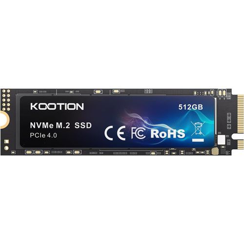 ytseazn-Ssd 512Go Nvme SsdM.2 2280 Pcie 4.0 Disque Ssd Interne,Jusqu'À 5000Mo/S En Lecture,Compatible Avec Ps5 Pc Gaming Ordinateurs De Bureau Et Portables(X16,512 Go)