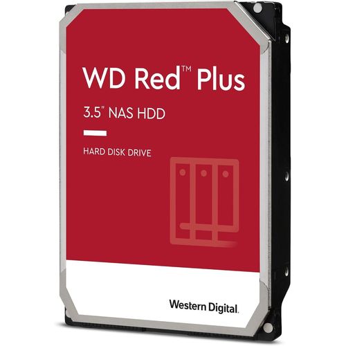 ytseazn-Wd Red Plus Disque Dur Interne Nas 3,5"" 2 To ¿ Classe 5400 Tr/Min,Sata 6 Go/S,Cmr,128Mo De Cache