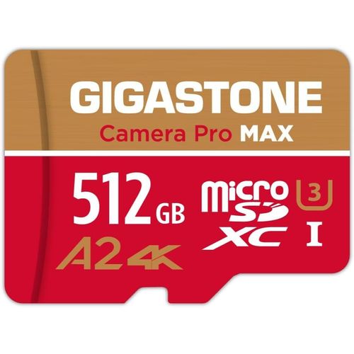 Ytseazn-[5 Ans Récupération De Données Gratuite]Cartemémoiremicrosdxc 512 Go,Camera Promax,Vitesse Jusqu'à 160/100mo/S,Pour Gopro,Dji,Drone,4k A2 V30-Générique