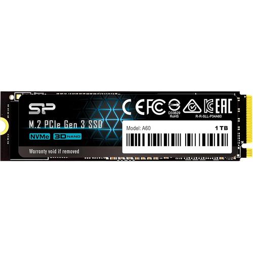 ytseazn-Silicon Power PcieM.2 Nvme Ssd 1Tb Gen3X4 R/W Up To 2,200/1,600Mb/S Internal Ssd
