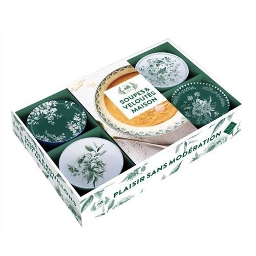 Soupes & Veloutés Maison - Plaisir Sans Modération - Coffret Avec 4 Bols En Porcelaine