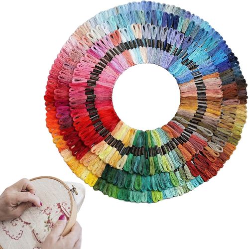 Ytseazn-Fil À Broder,Fil De Coton Coloré,0,7 Cm,Robuste Et Durable,Ficelle Dematelassage Expert Pour Décoration,Réparation De Tissu,Artisanat,Couture Et Couture Détaillée