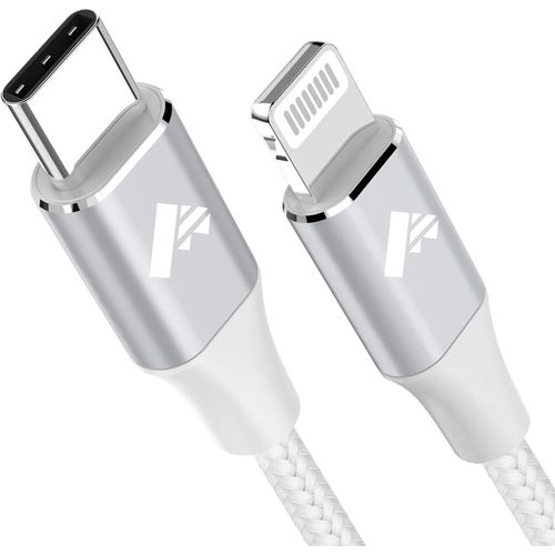 Ytseazn-Câble Iphone Usb C 3m Câble Lightning Nylon Type C Fil Chargeur Iphone Charge Rapide Chargeur Pour Iphone 14 13 12 11 Promax Xs Xr X 8 7 6 Plus Ipad Airpods