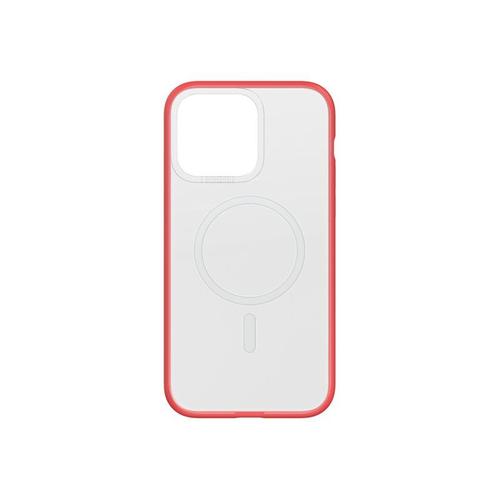 Rhinoshield Mod Nx - Coque De Protection Pour Téléphone Portable - Compatibilité Avec Magsafe - Acrylique, Tpe, Aimant Au Néodyme - Rouge - Pour Apple Iphone 14 Pro Max