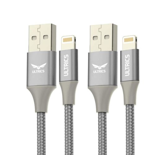 Ytseazn-Câble Iphone 2m(Lot De 2),Câble De Chargeur Long Usb A Vers Lightning Certifié Applemfi,Câble De Charge Rapide Tressé En Nylon,Câble De Synchronisation Compatible Avec Iphone 14 13 12 11 Promax