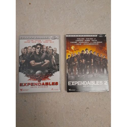Lot De 2 Dvd "Expandables" Et "Expandable 2"