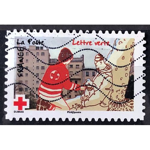 Croix Rouge 2016 - Croix Rouge En Action - Etre Sociable (Très Joli N° 1272) Obl - France Année 2016 - Brn83 - N33473